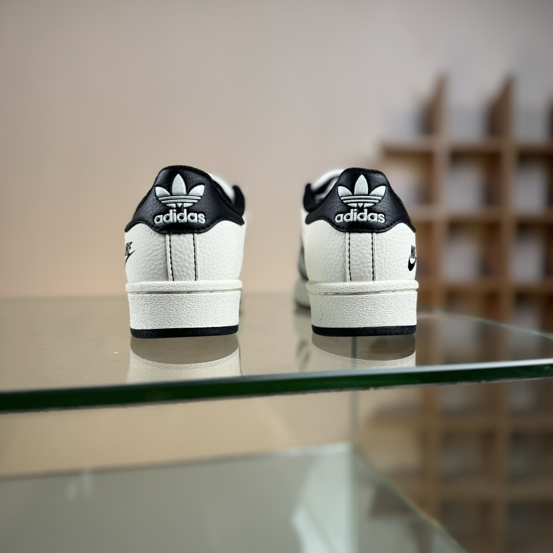 240 Adidas Originals Super 阿迪达斯 三叶草 贝壳头’DIY’系列低帮经典百搭休闲运动板鞋 DS5807