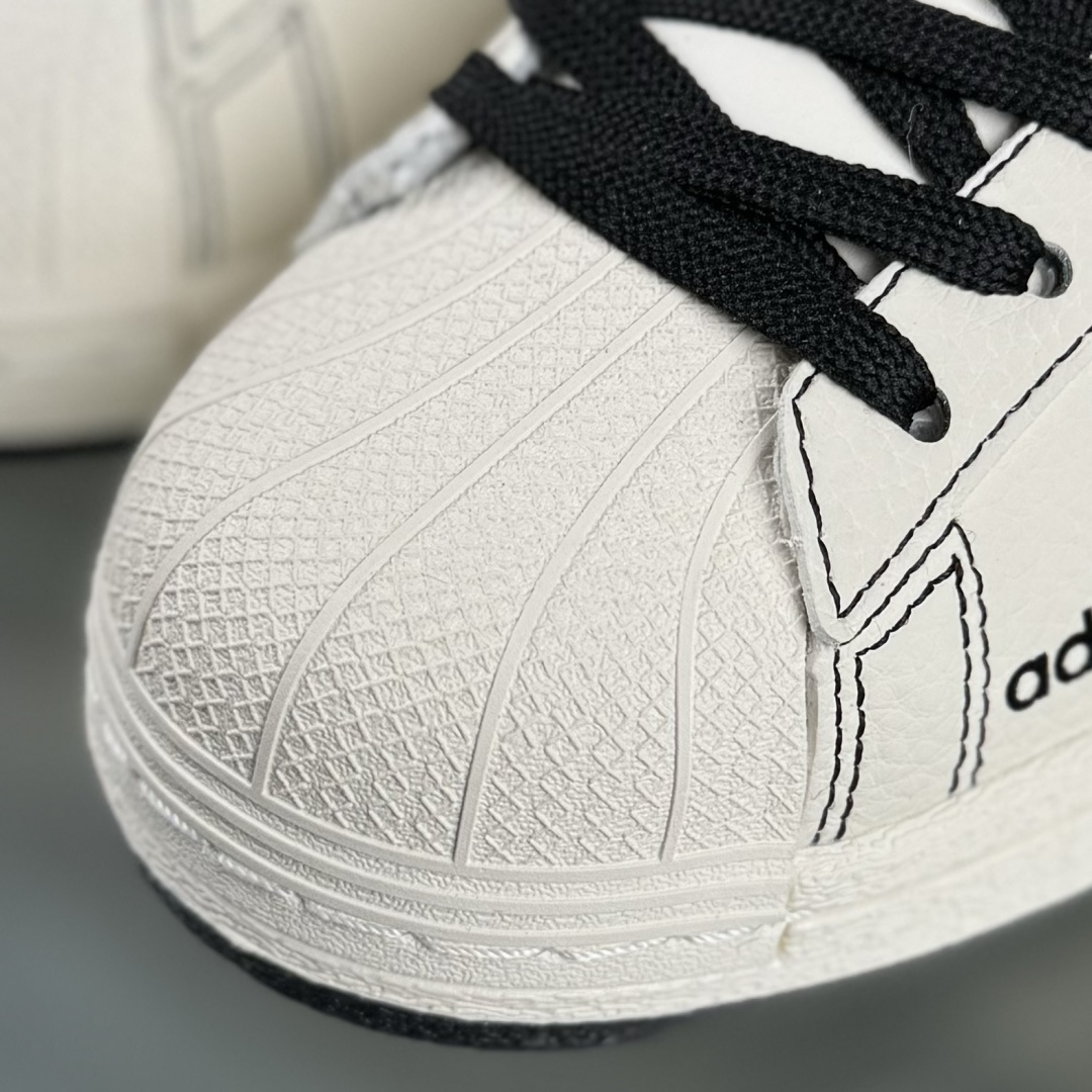 240 Adidas Originals Super 阿迪达斯 三叶草 贝壳头’DIY’系列低帮经典百搭休闲运动板鞋 DS5807