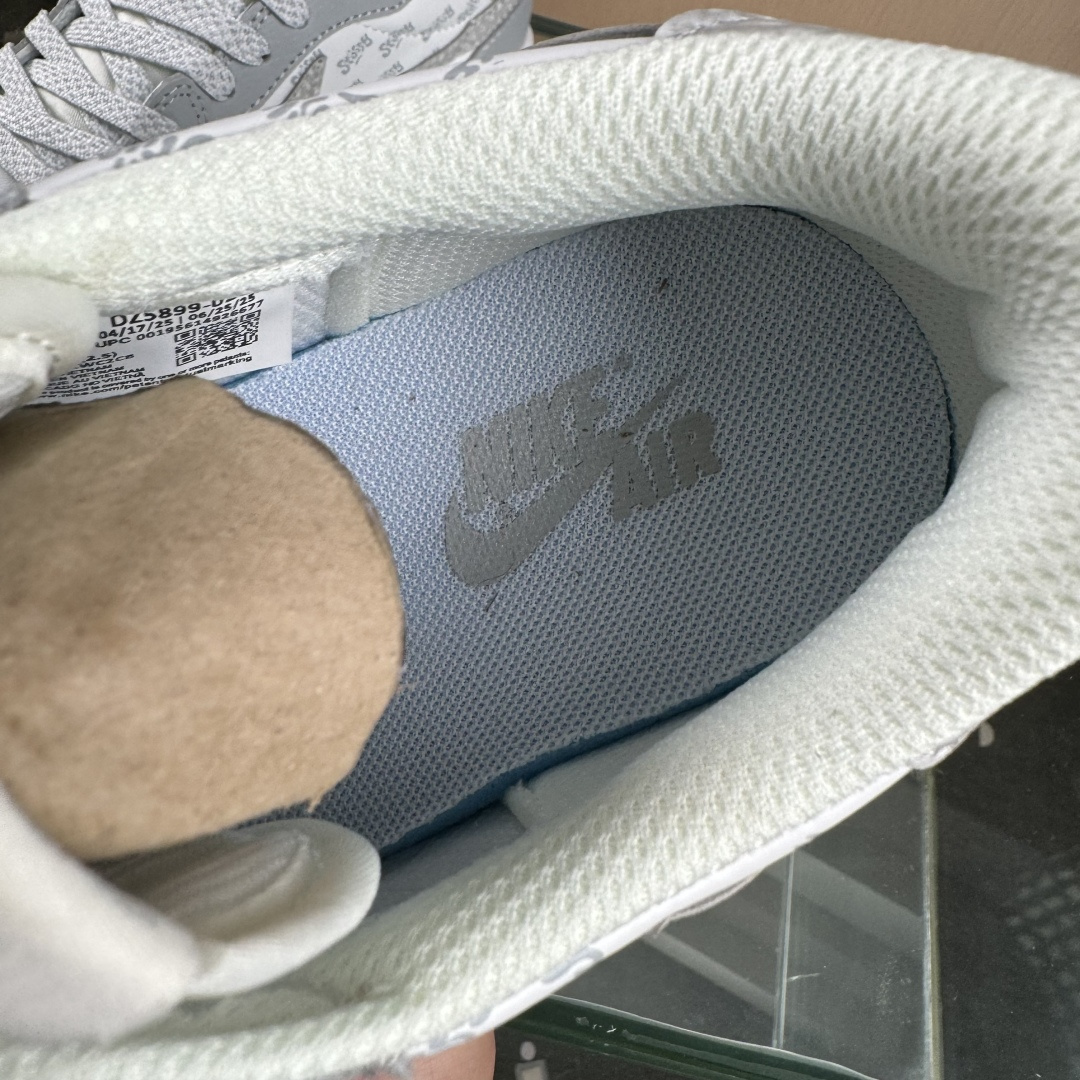 280 Travis Scott x Fragment Design x Air Jordan 1 Low SP AJ1 乔1斯图西联名 浅灰印花 低帮文化休闲板鞋 DZ5899-026