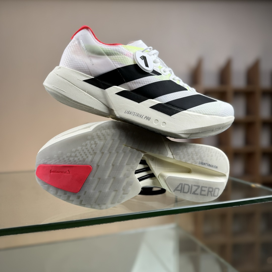 260 Adidas Adizero Adios Pro 4 阿迪达斯 舒适百搭防滑耐磨 低帮 休闲跑步鞋 JR1094