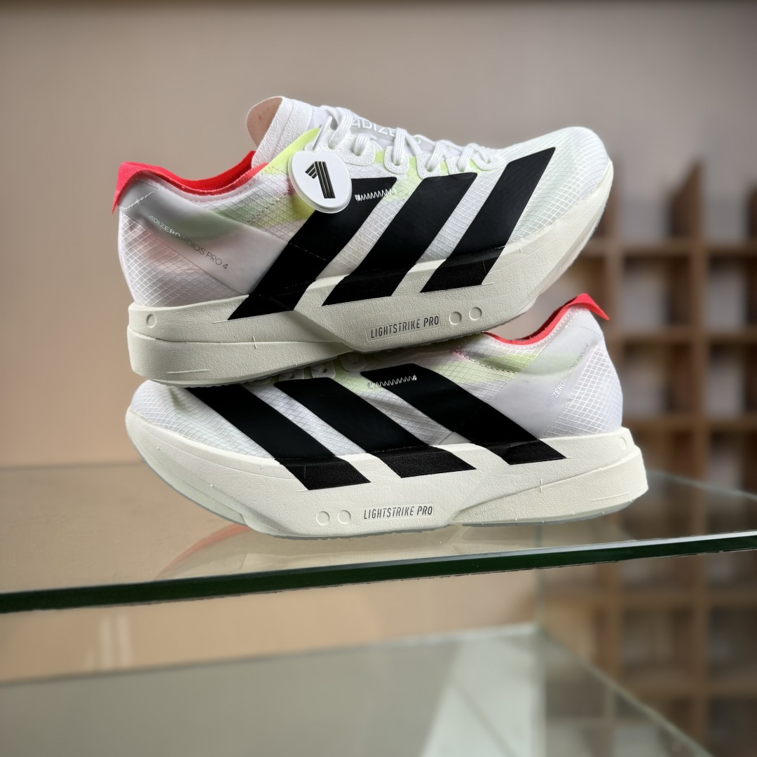 260 Adidas Adizero Adios Pro 4 阿迪达斯 舒适百搭防滑耐磨 低帮 休闲跑步鞋 JR1094