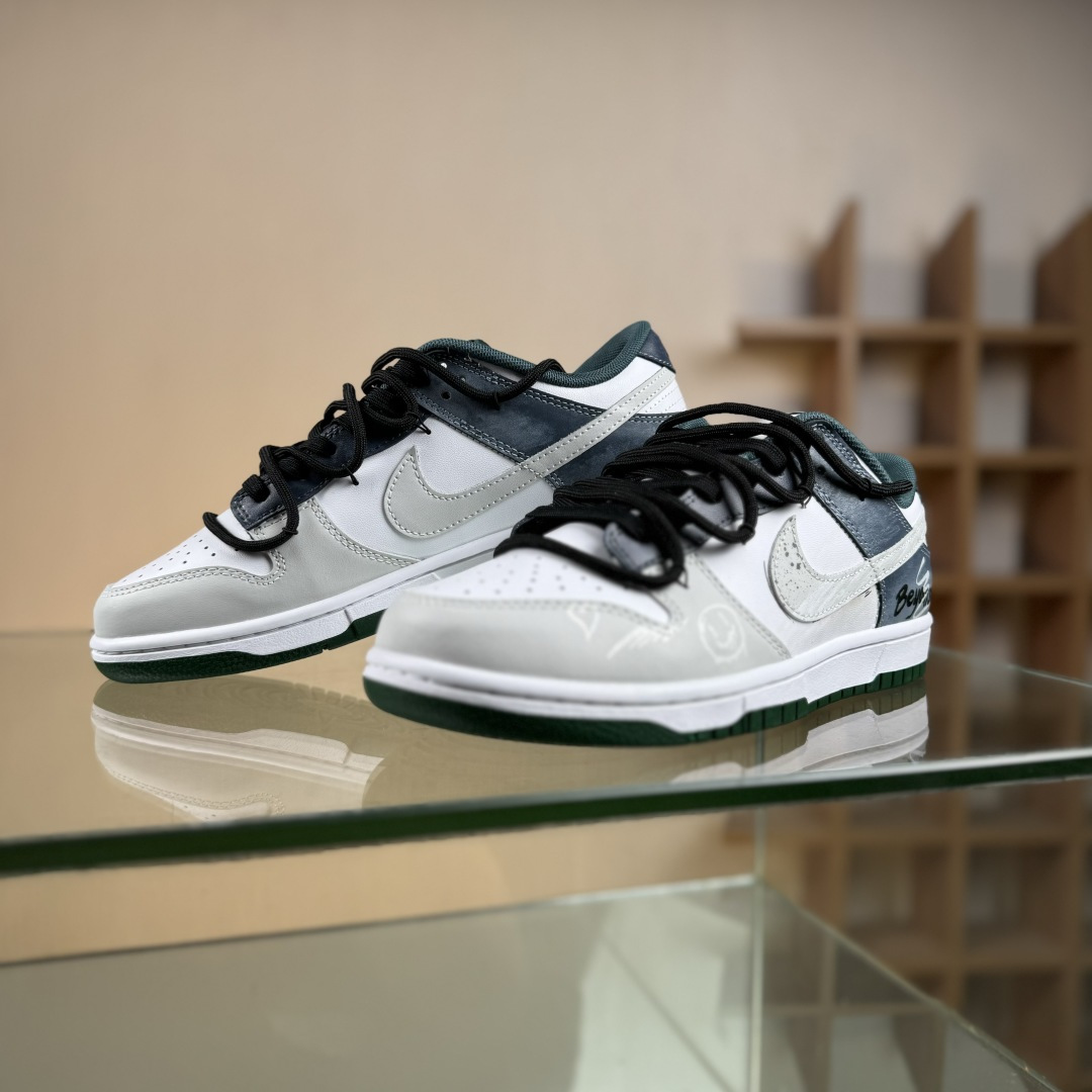 280 Nike SB Dunk Low 绑带 周年高端定制 低帮休闲板鞋 DV0833-111