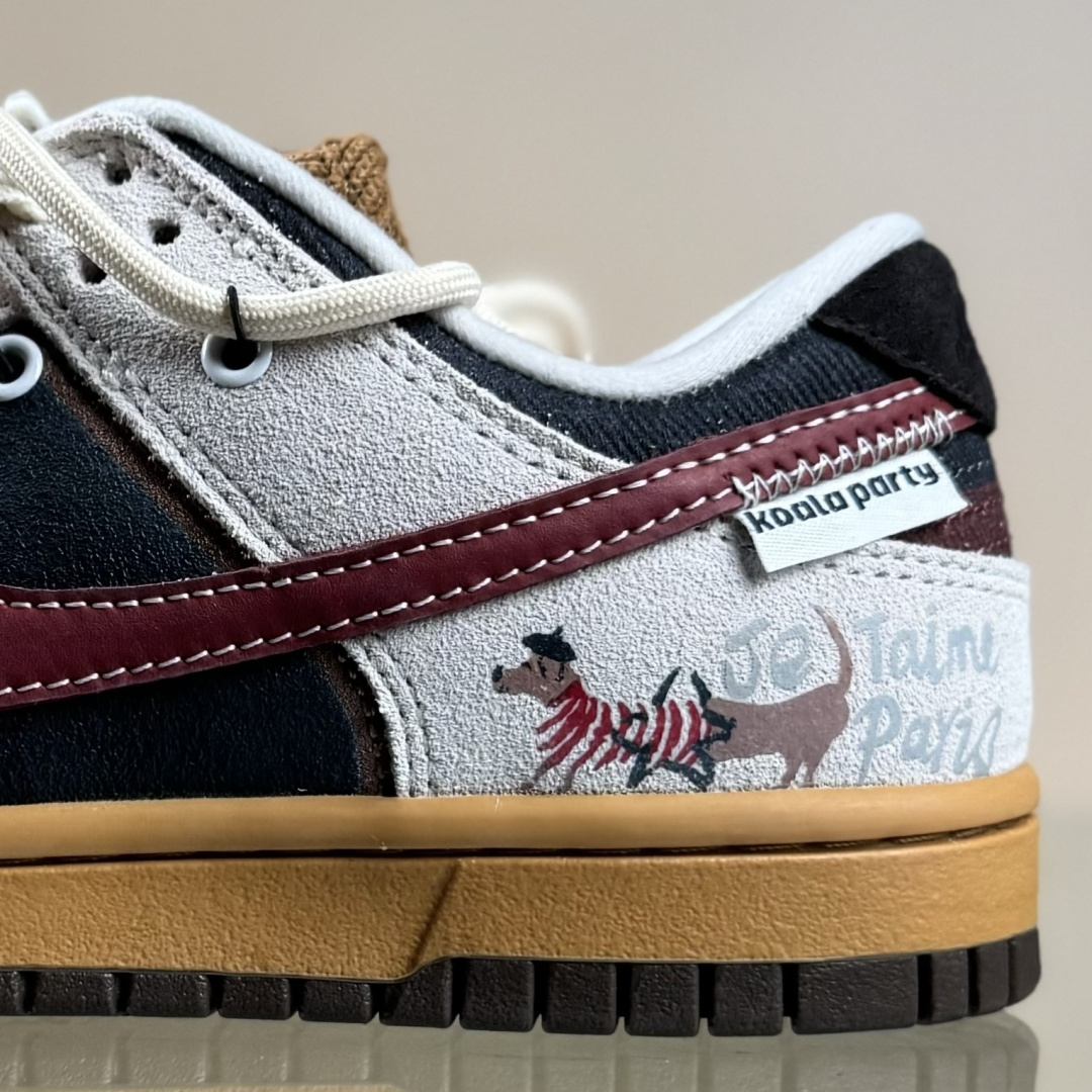 280 Nike SB Dunk Low 绑带 周年高端定制 低帮休闲板鞋 HQ3459-212