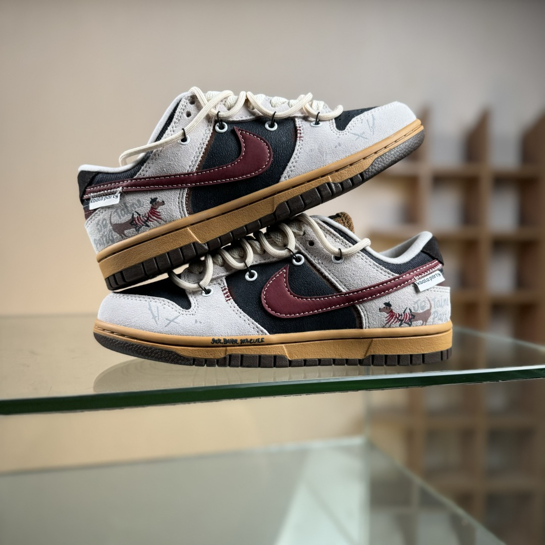 280 Nike SB Dunk Low 绑带 周年高端定制 低帮休闲板鞋 HQ3459-212