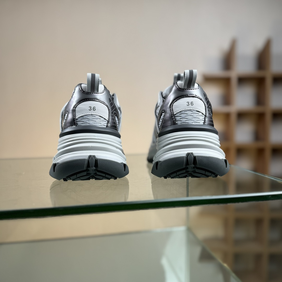 220 新晋潮流鞋靴品牌GGCC秋冬新款 张艺凡同款 GG-CC 2025 极客星球 8cm厚底增高 复古百搭捆绑 老爹鞋 G25Y8601