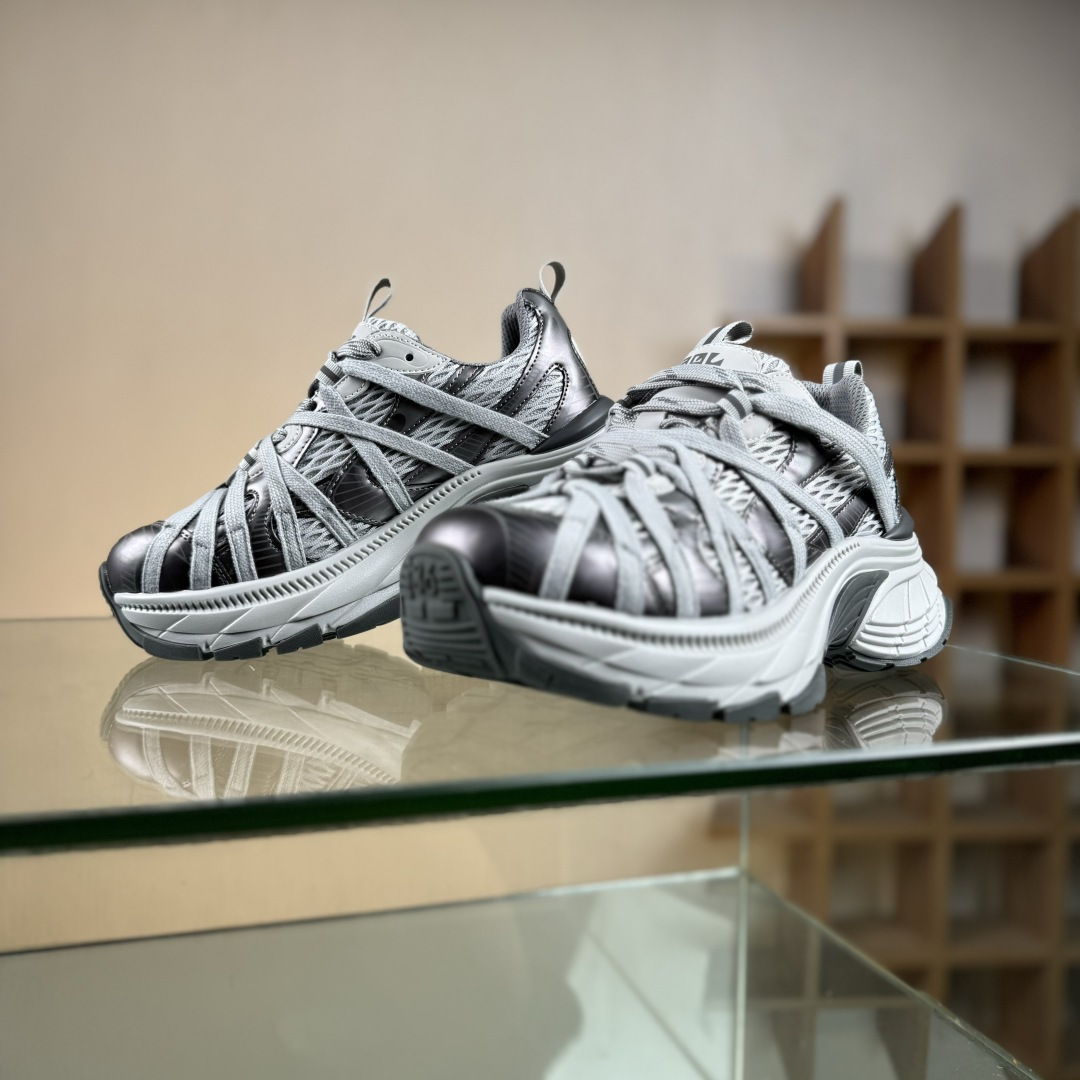 220 新晋潮流鞋靴品牌GGCC秋冬新款 张艺凡同款 GG-CC 2025 极客星球 8cm厚底增高 复古百搭捆绑 老爹鞋 G25Y8601