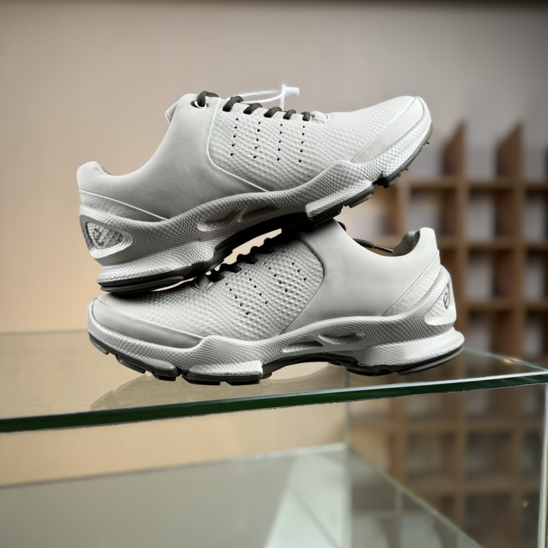 280 Ecco 2024爱步 15周年经典 #经典和现代工艺品质融合 精选小牛皮面料 百搭休闲老爹鞋