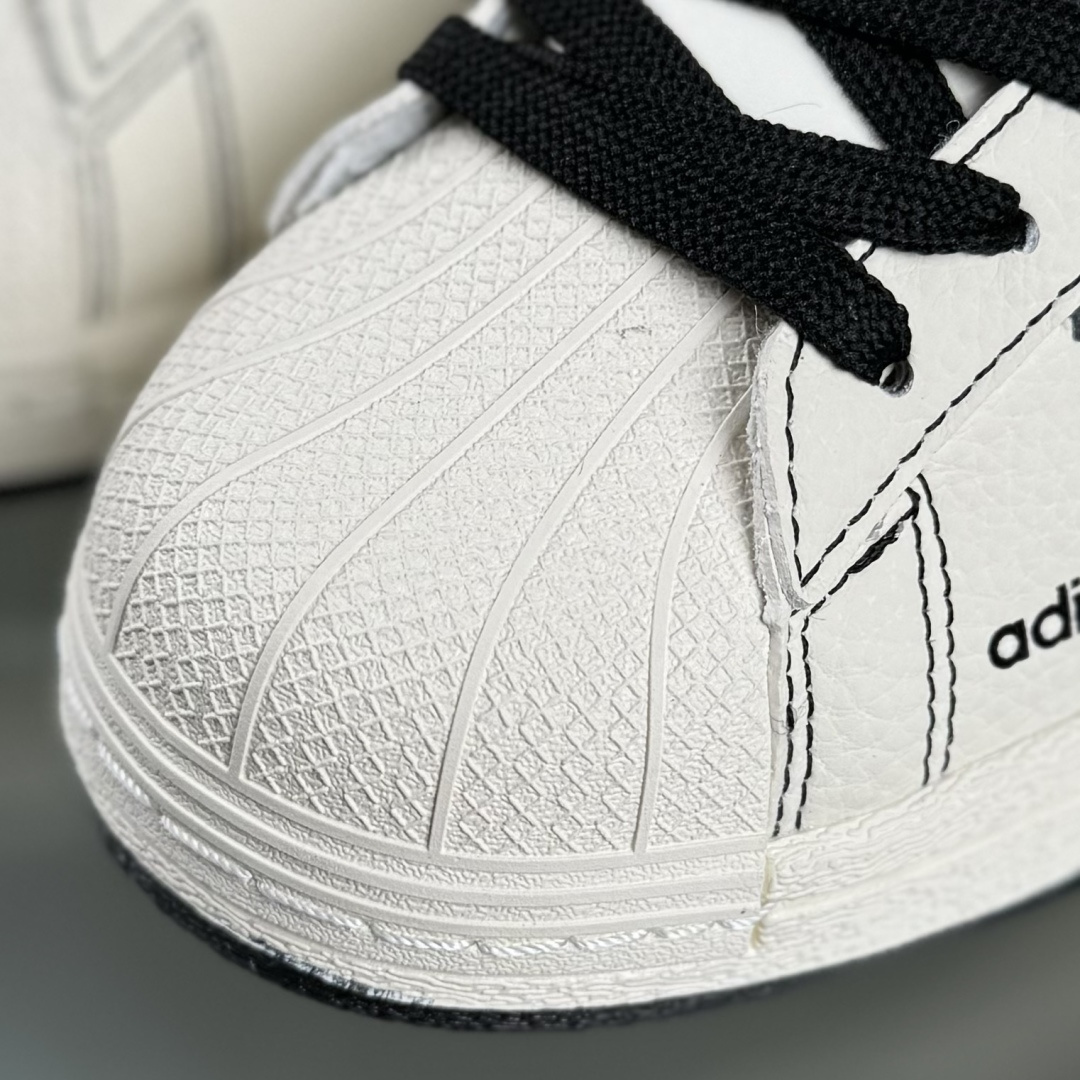 240 Adidas Originals Super 阿迪达斯 三叶草 贝壳头’DIY’系列低帮经典百搭休闲运动板鞋 DS5809