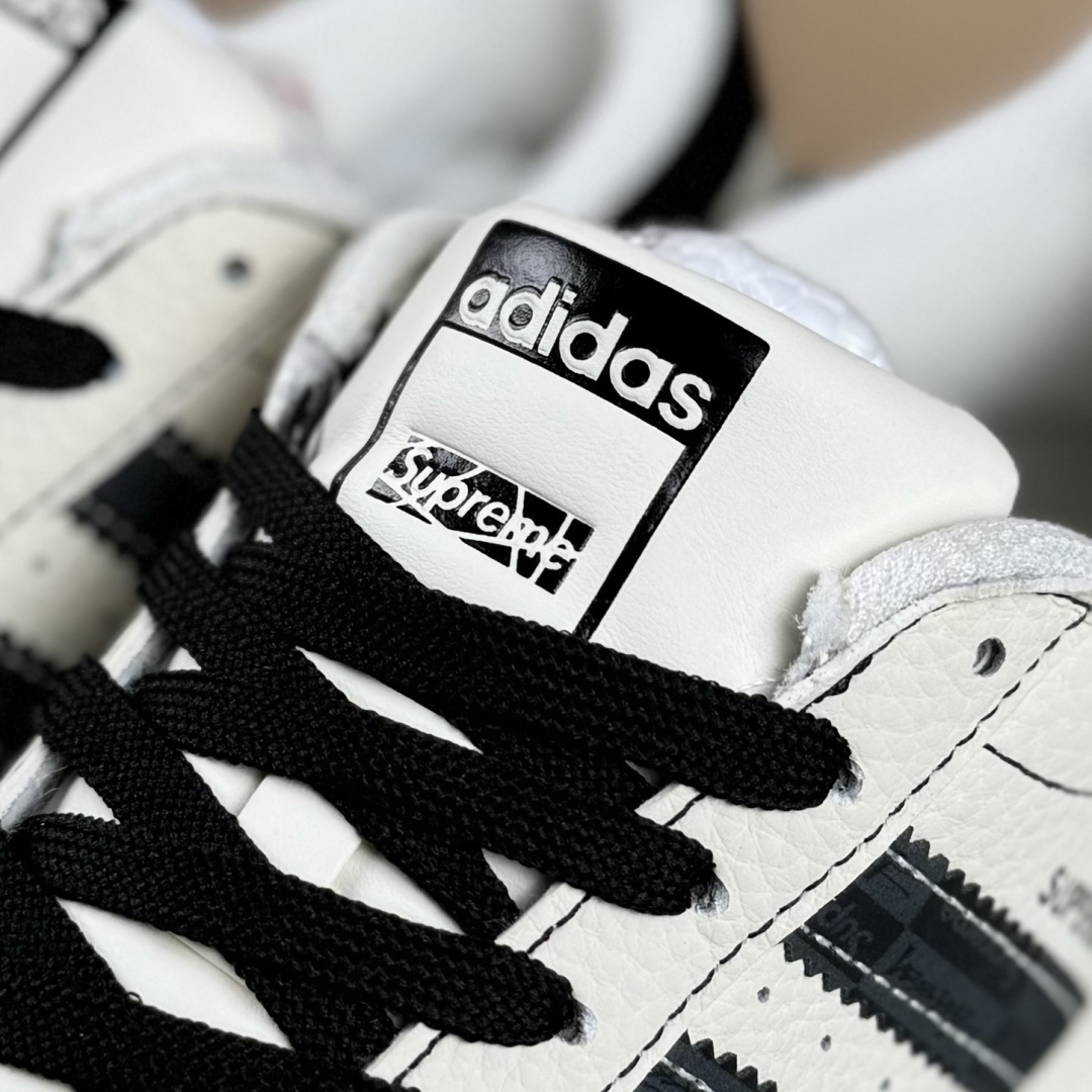 240 Adidas Originals Super 阿迪达斯 三叶草 贝壳头’DIY’系列低帮经典百搭休闲运动板鞋 DS5809