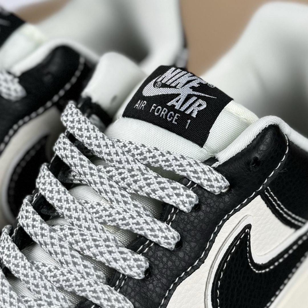 260 Nike Air Force 1 Low 07 x Stussy 黑白小勾满天星 DD1982-323