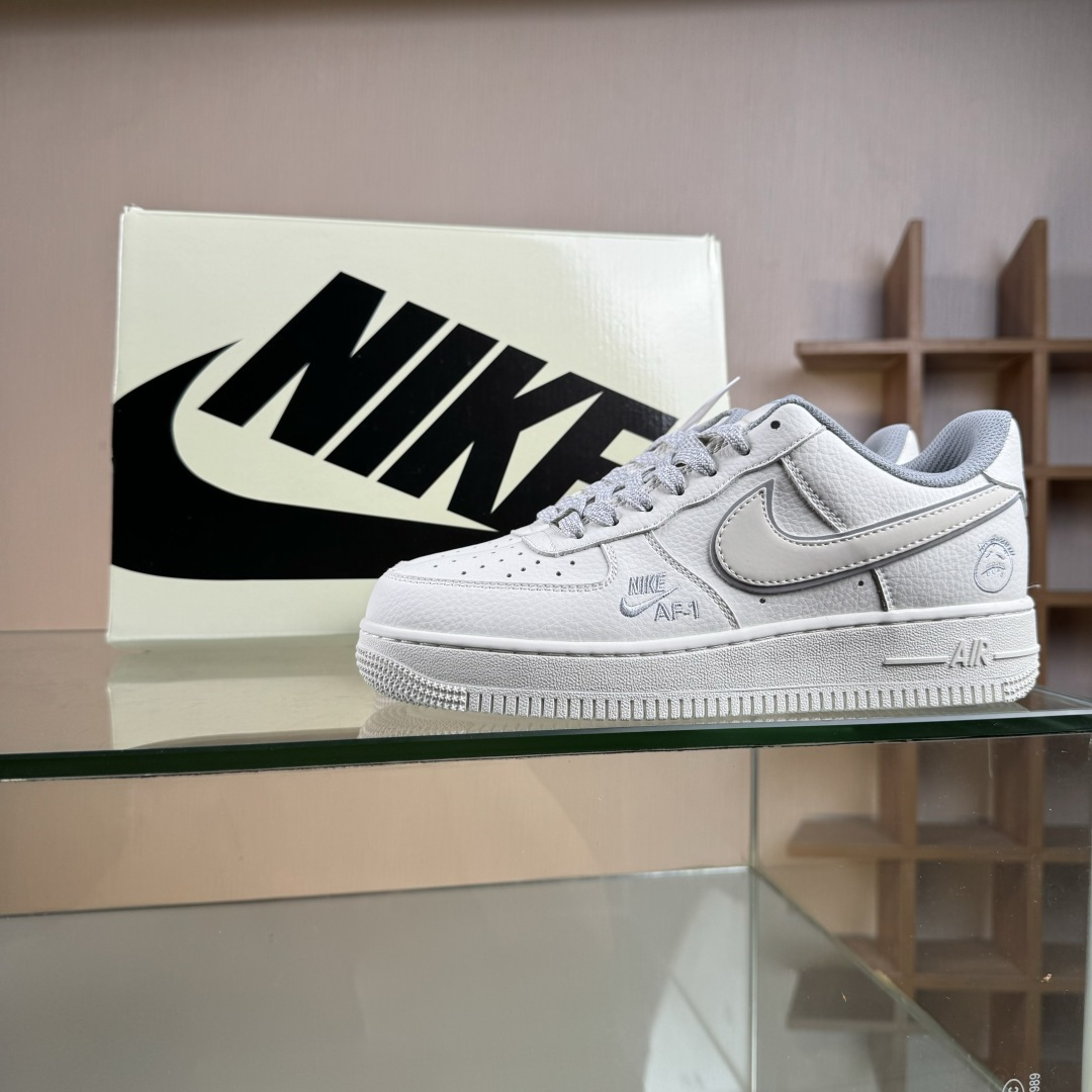 260 Nike Air Force 1 Low 07 x NIKE 白灰小勾满天星 CS5288-039