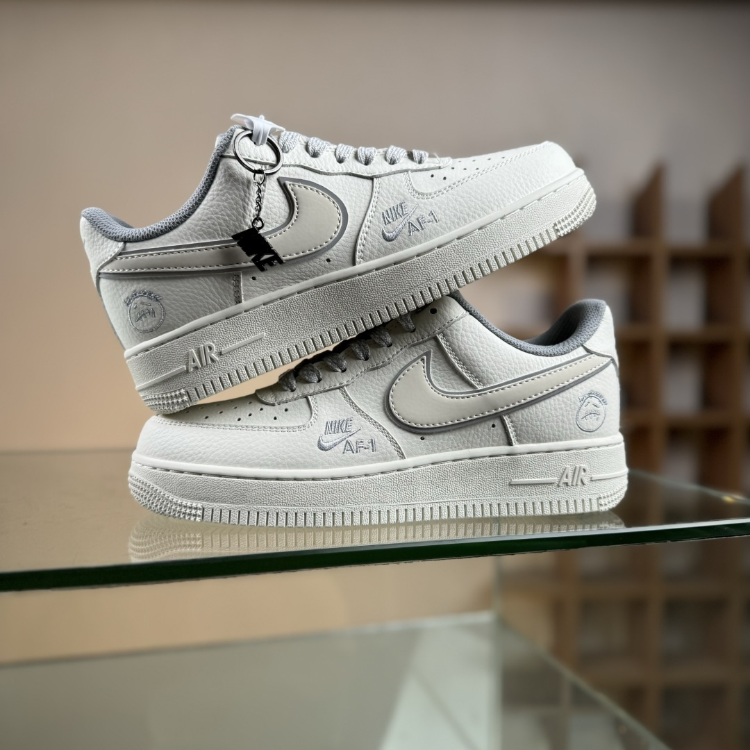 260 Nike Air Force 1 Low 07 x NIKE 白灰小勾满天星 CS5288-039