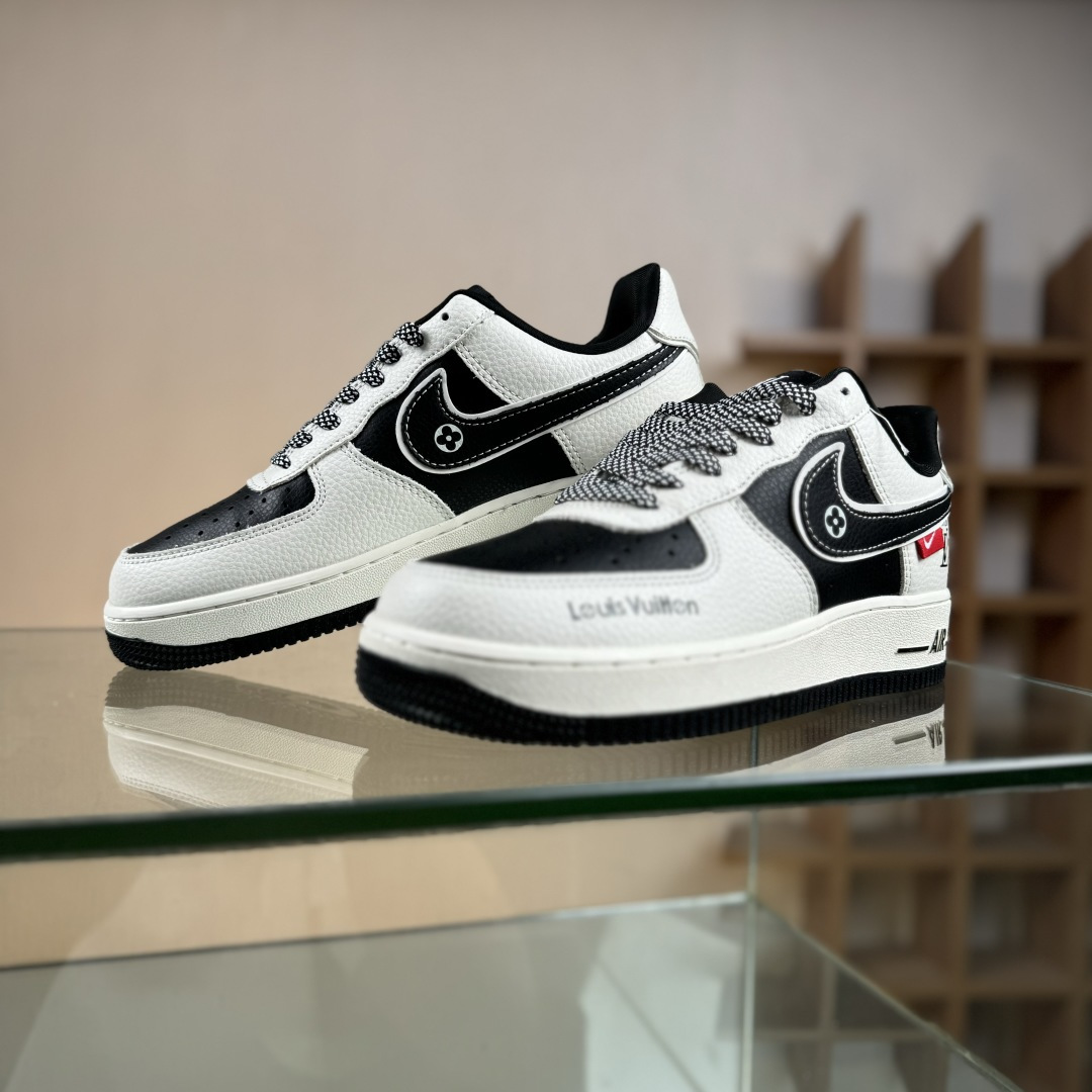 260 Nike Air Force 1'07 Low LV联名 米黑印花 空军一号低帮休闲板鞋 DD1982-321