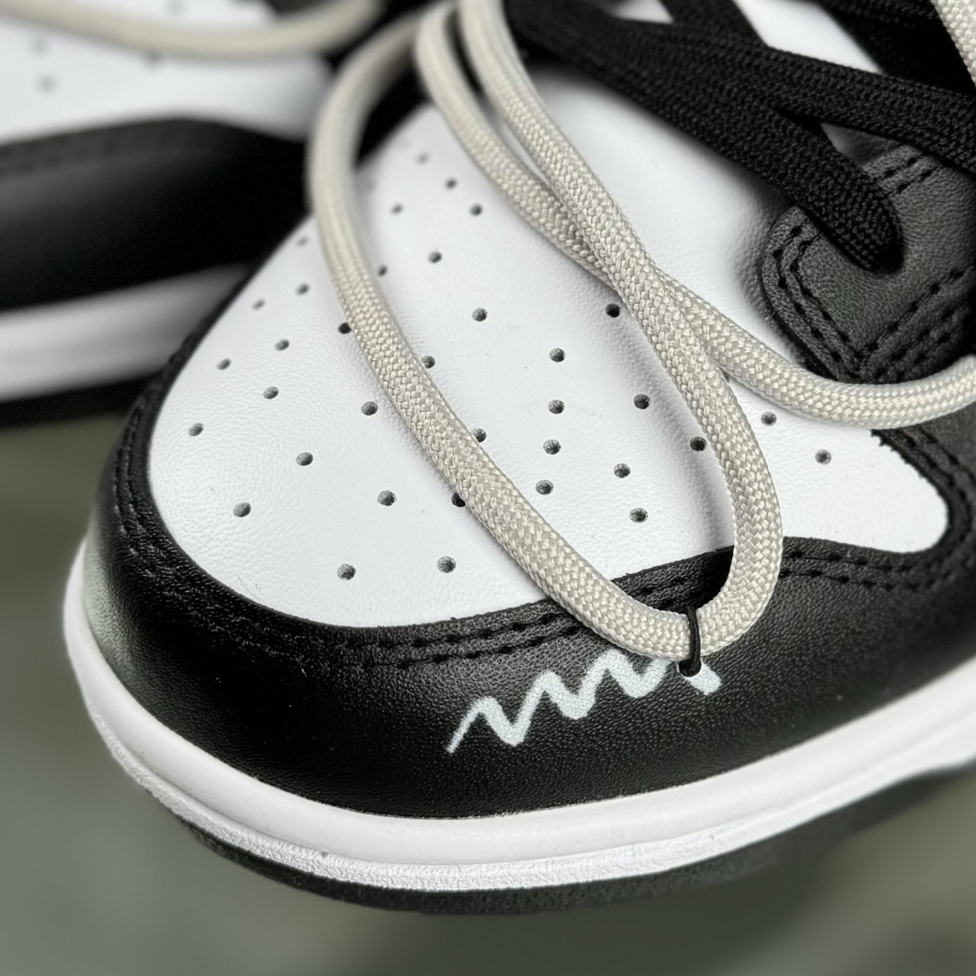 Nike SB Dunk Low 绑带 周年高端定制 低帮休闲板鞋 DD1391-100