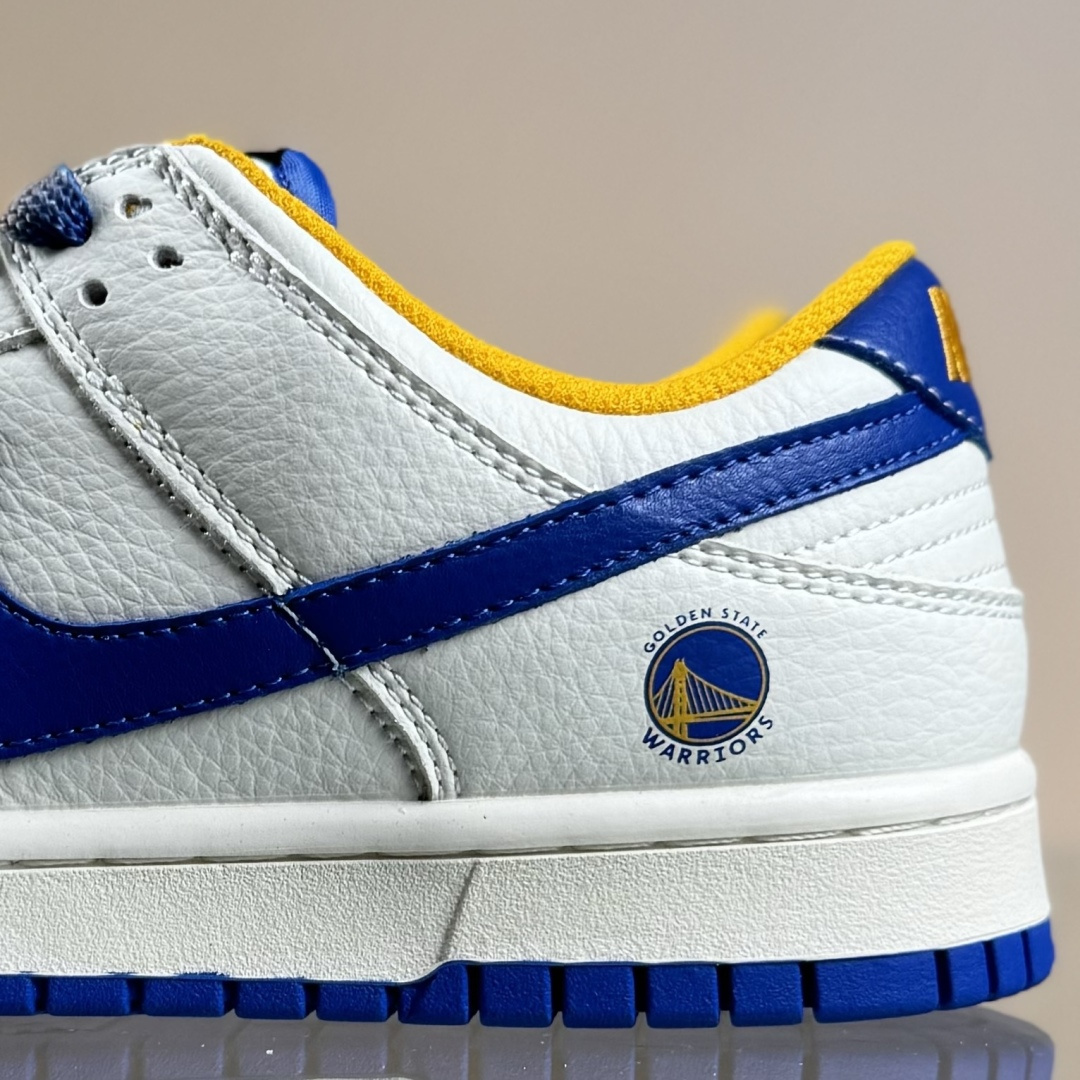 Nike SB Dunk Low NBA联名 金州勇士 周年高端定制 低帮休闲板鞋 CS1688-108