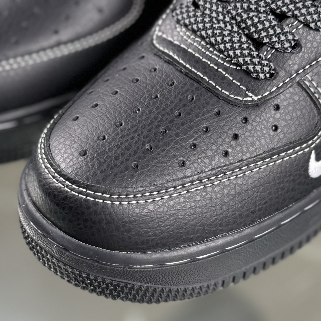 260 Nike Air Force 1 Low 07 x Stussy 黑白小勾满天星 DD1982-317