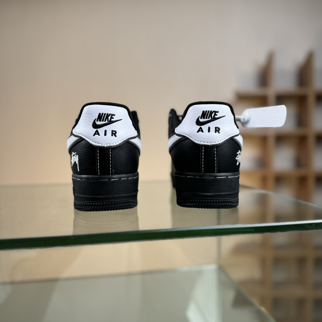 260 Nike Air Force 1 Low 07 x Stussy 黑白小勾满天星 DD1982-317