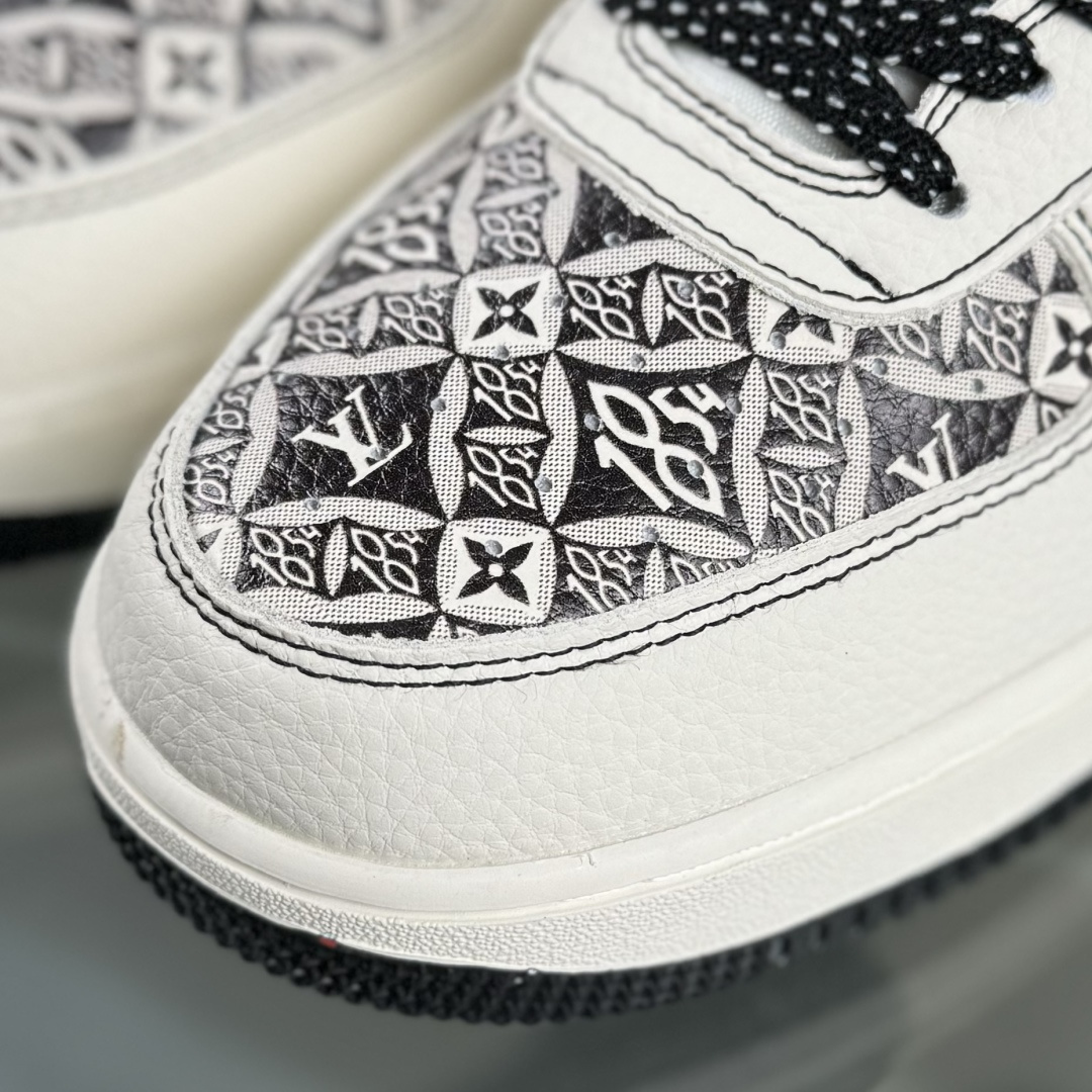 260 Nike Air Force 1 Low 07 x Louis Vuitton 白黑满天星 KJ1688-023