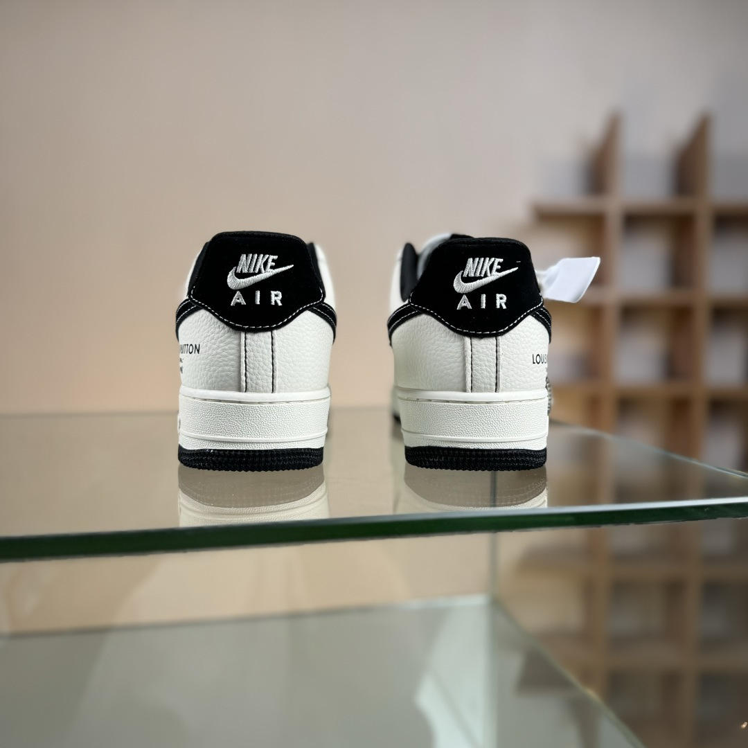 260 Nike Air Force 1 Low 07 x Louis Vuitton 白黑满天星 KJ1688-023