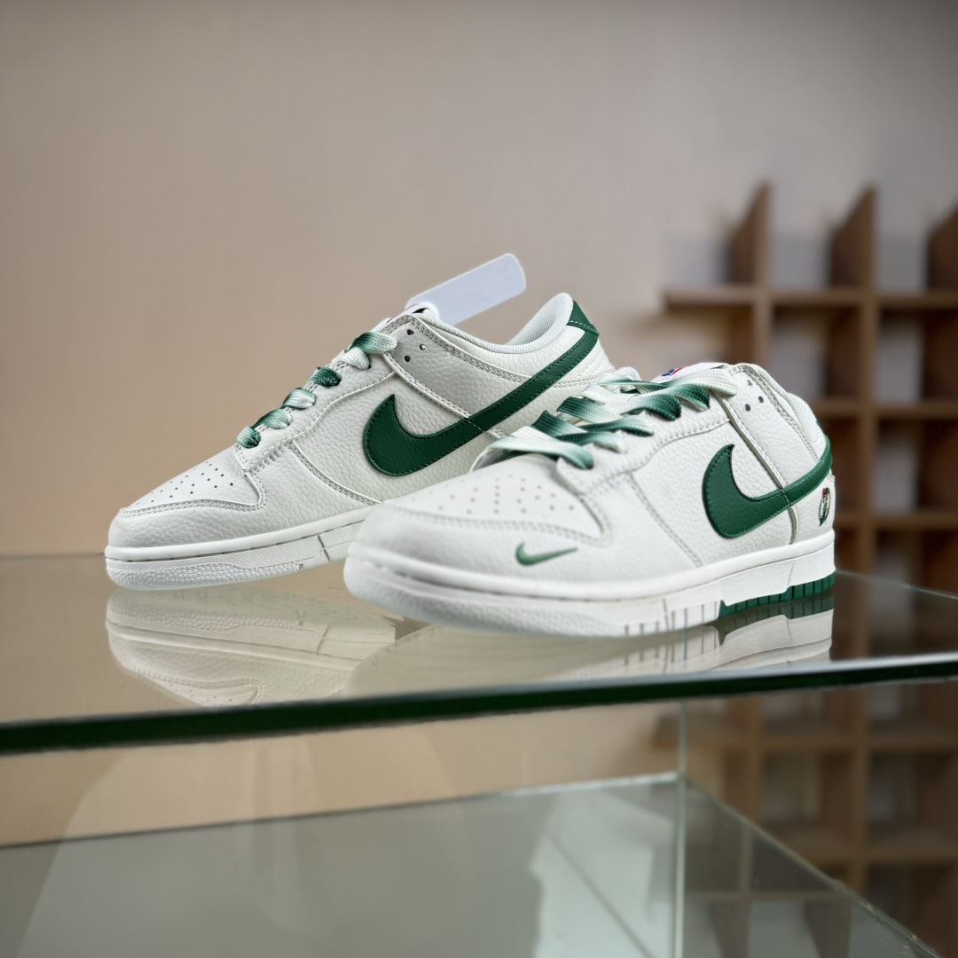 280 Nike SB Dunk Low NBA联名 凯尔特人 周年高端定制 低帮休闲板鞋 CS1688-106