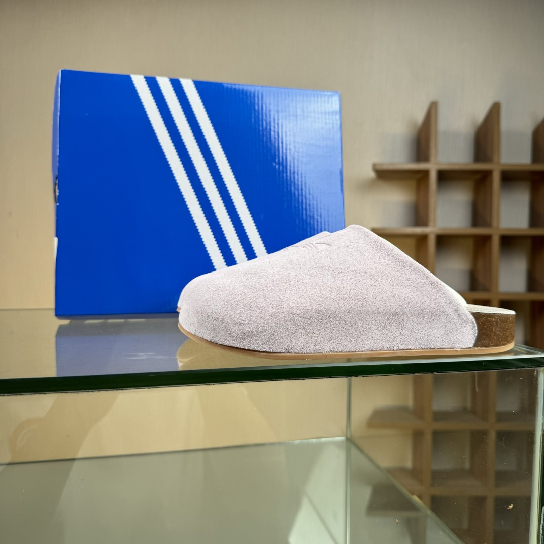 170 adidas originals Adimule 舒适百搭 防磨防滑包头拖鞋 JP8731