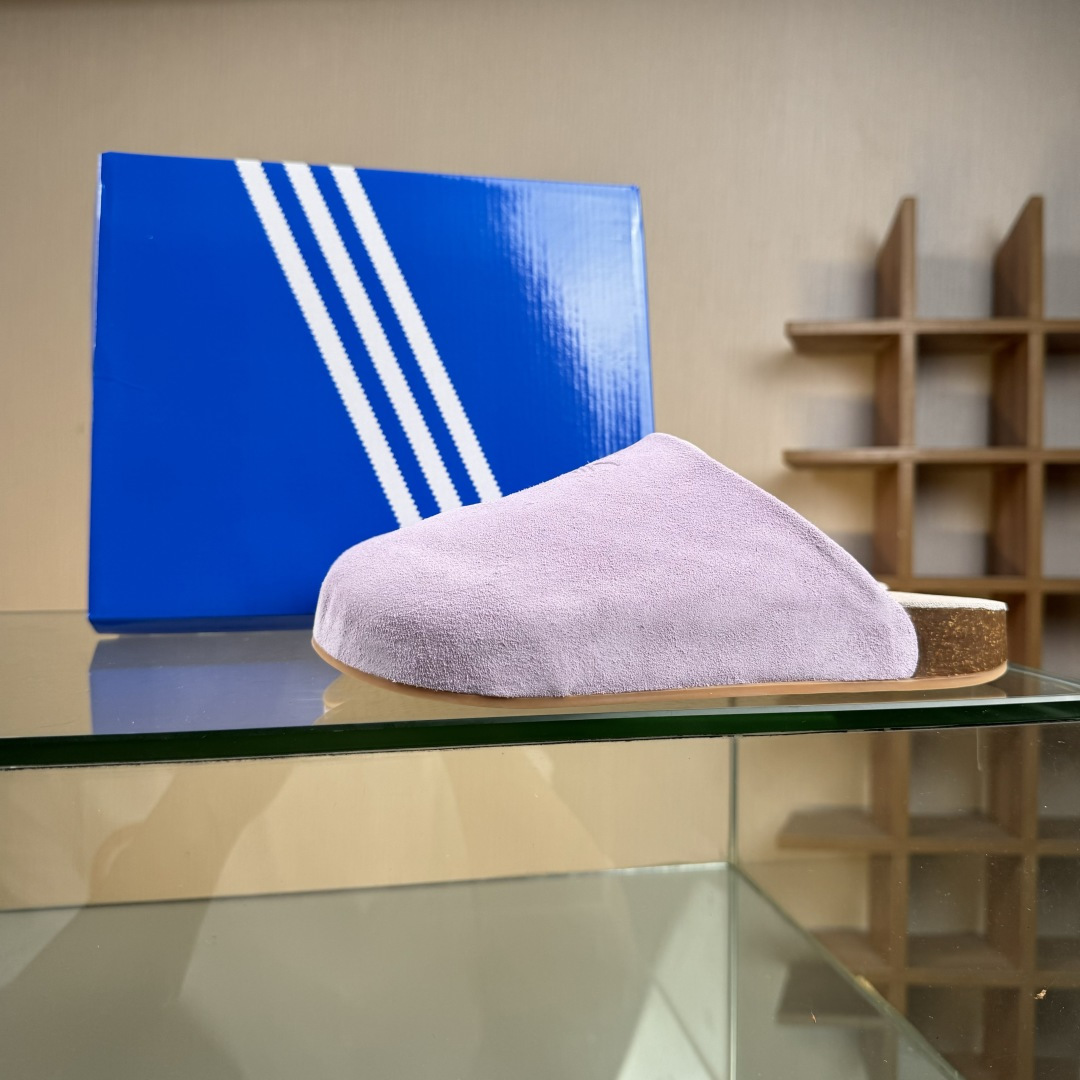 170 adidas originals Adimule 舒适百搭 防磨防滑包头拖鞋 JP8732