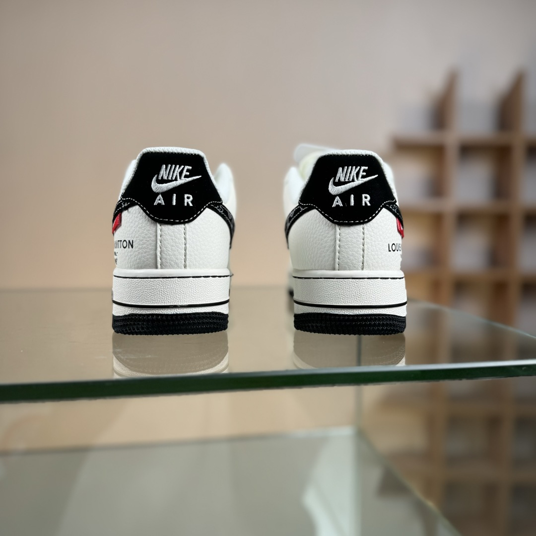 260 Nike Air Force 1'07 Low LV联名 米黑印花勾 空军一号低帮休闲板鞋 MZ9588-809