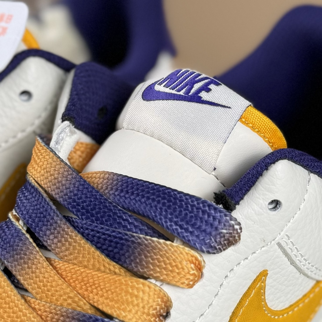 260 Nike Air Force 1'07 Low NBA联名 紫金湖人 空军一号低帮休闲板鞋 CS5288-006