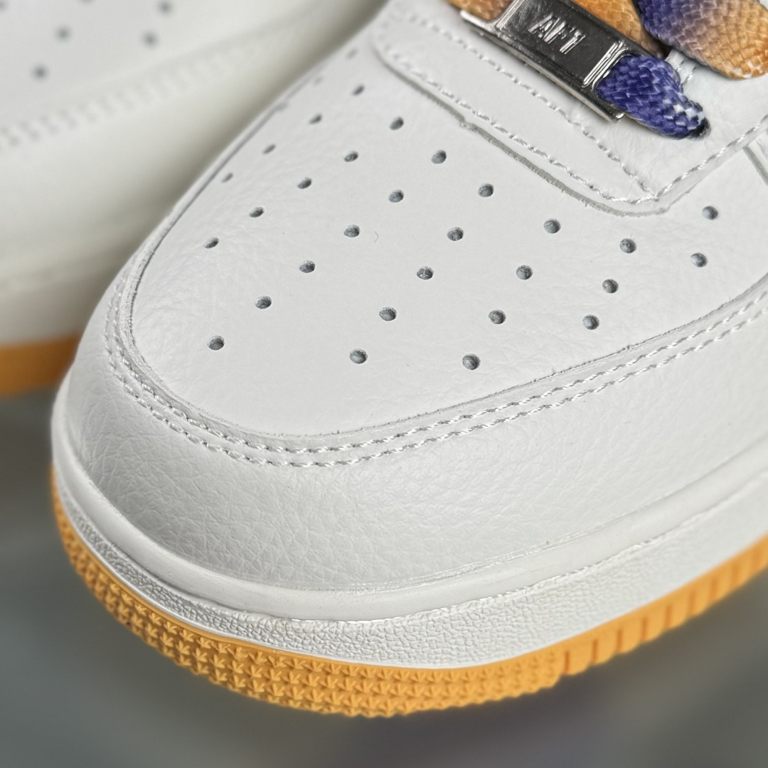 260 Nike Air Force 1'07 Low NBA联名 紫金湖人 空军一号低帮休闲板鞋 CS5288-006