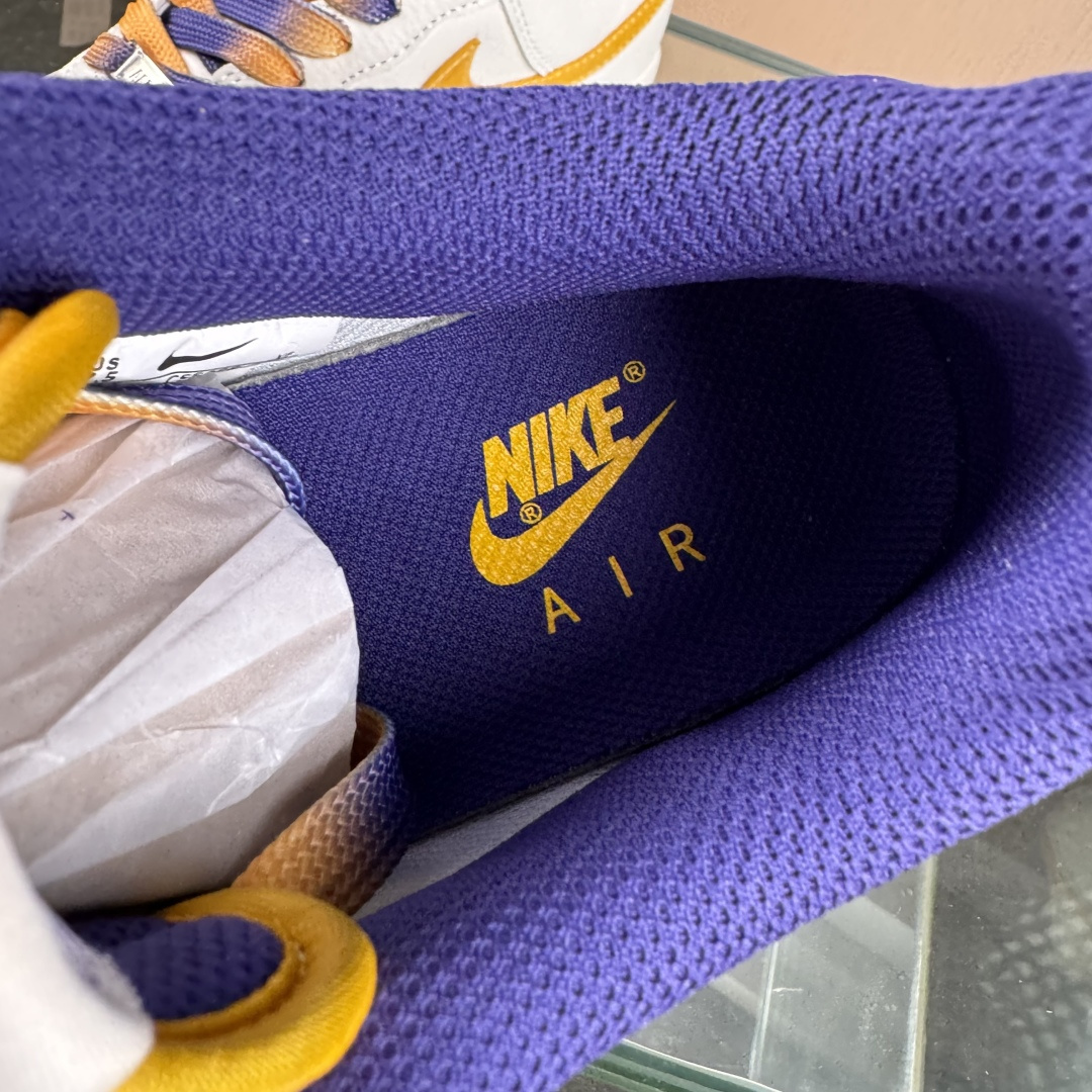 260 Nike Air Force 1'07 Low NBA联名 紫金湖人 空军一号低帮休闲板鞋 CS5288-006