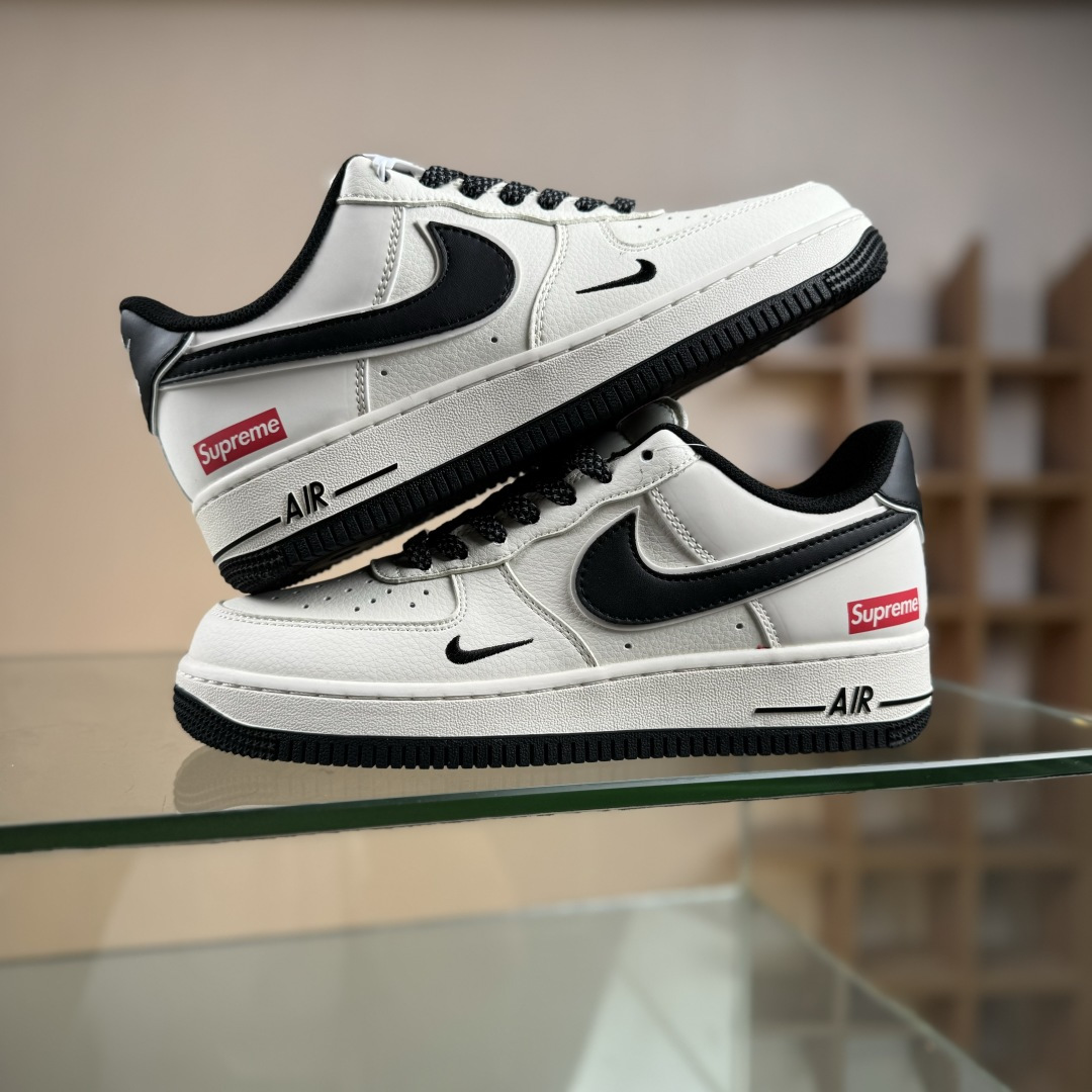 260 Nike Air Force 1'07 Low 联名 经典黑满天星 空军一号低帮休闲板鞋 JP8028-059