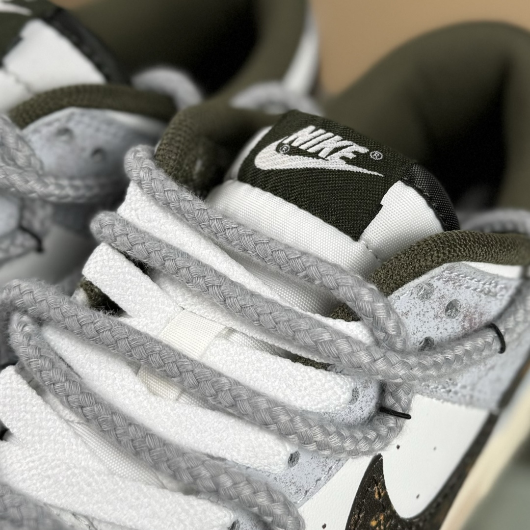 280 Nike SB Dunk Low 绑带 周年高端定制 低帮休闲板鞋 HF5441-102