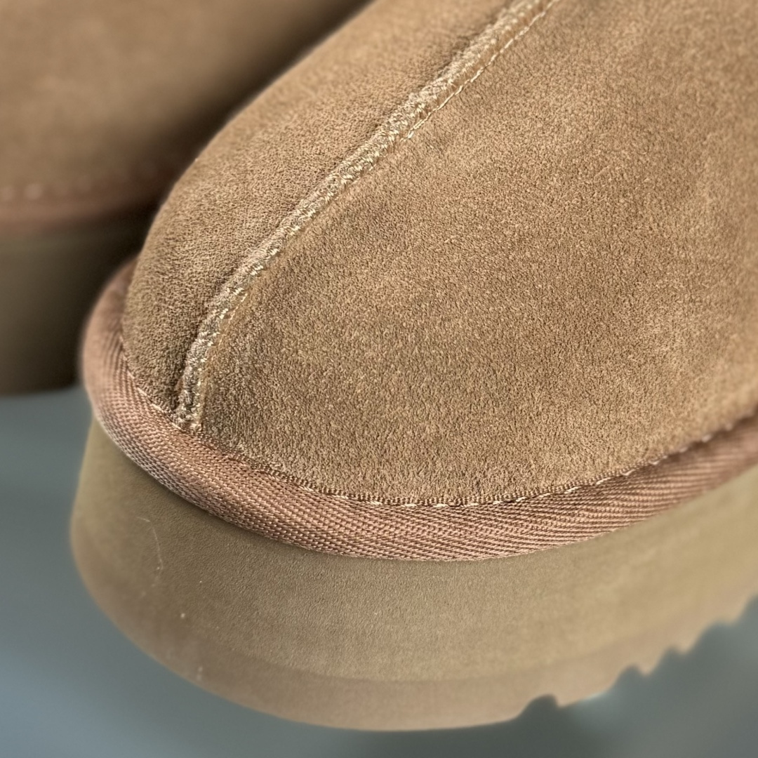 280 UGGTazz民族风厚底女款 小红书爆款 广州外贸大厂生产鞋头到鞋垫真羊皮毛一体