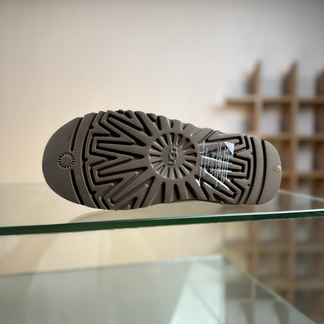 280 UGGTazz民族风厚底女款 小红书爆款 广州外贸大厂生产鞋头到鞋垫真羊皮毛一体