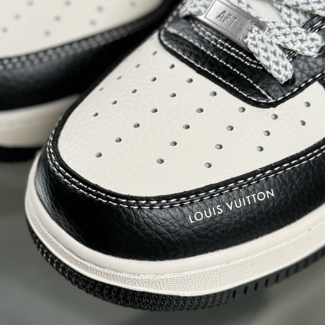 Nike Air Force 1'07 Low LV联名 米黑红小双勾 空军一号低帮休闲板鞋 MZ9588-813