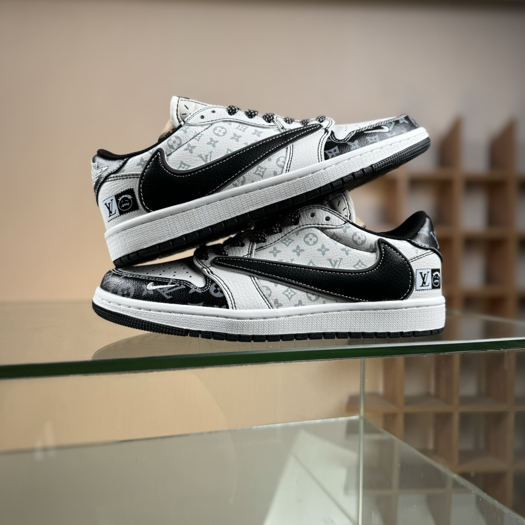 Travis Scott x Nike Air Jordan 1 Low x Louis Vuitton Air Jordan 1 Low 反转黑白小勾满天星倒钩 DZ5899-031-Top High Quatity Cheap Sneakers Fashion Clothing Clothes Bags handbags Shoes of all Brand wholesale With The best Quality And Beautiful Price from China Factory Chinese suppliers wholesaler seller Travis Scott x Nike Air Jordan 1 Low x Louis Vuitton Air Jordan 1 Low 反转黑白小勾满天星倒钩 DZ5899-031