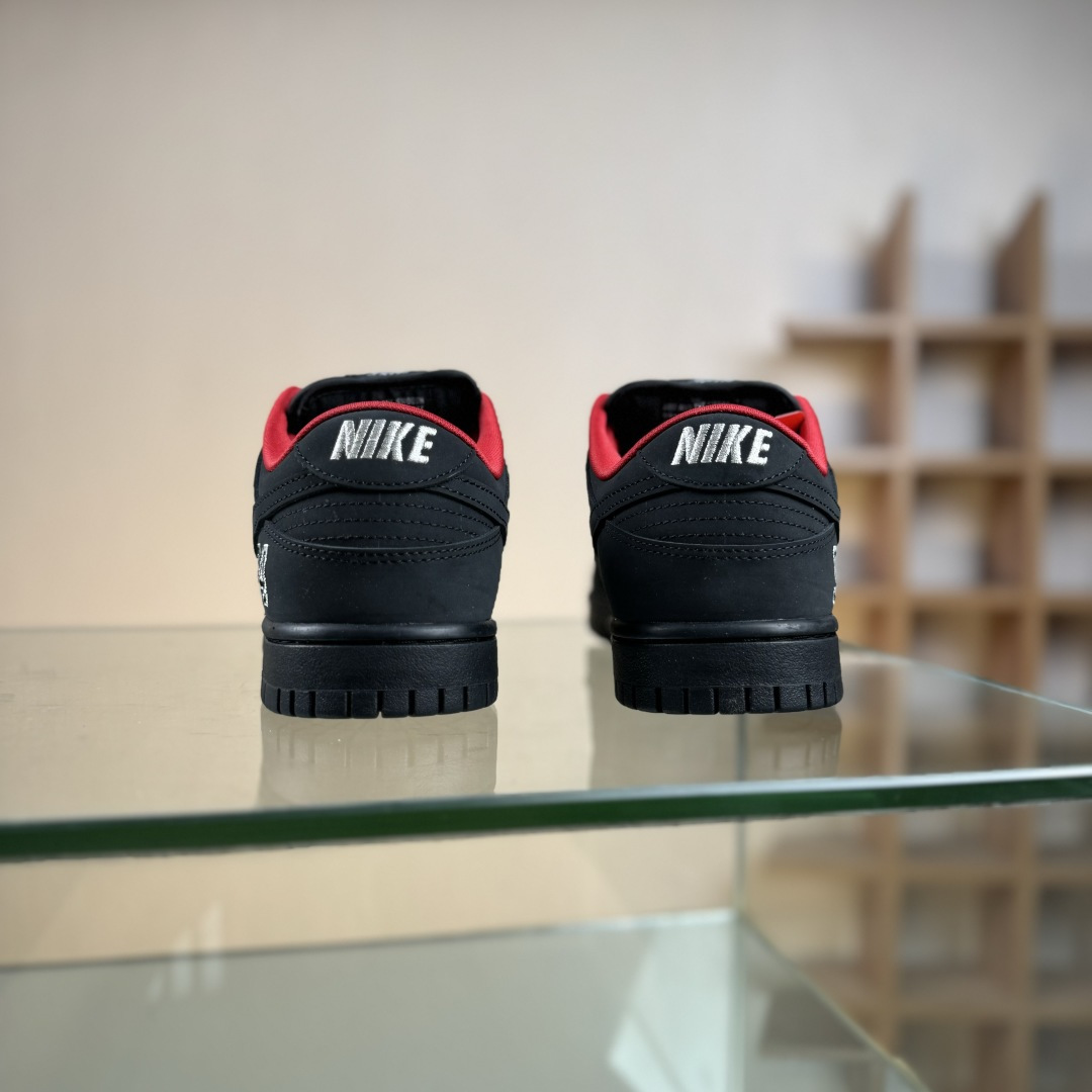 Nike Dunk SB DUNK LOW PRO QS x Supreme 黑红 HQ8487-001