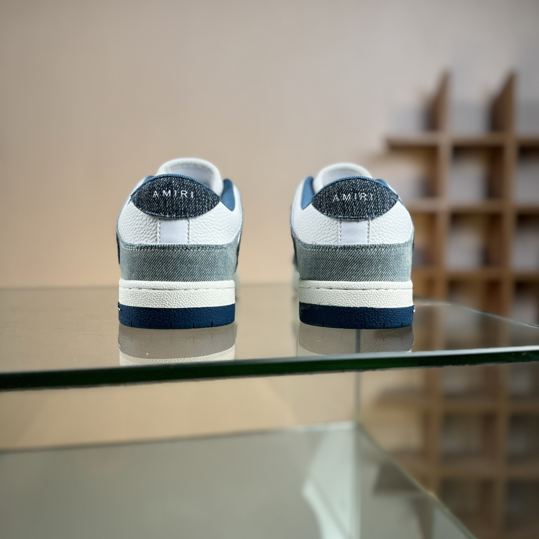 380 最新配色 AMIRI Skeleton High 广东大厂出品 骨骼鞋-Skel Sneakers低帮 洛杉矶街头之王