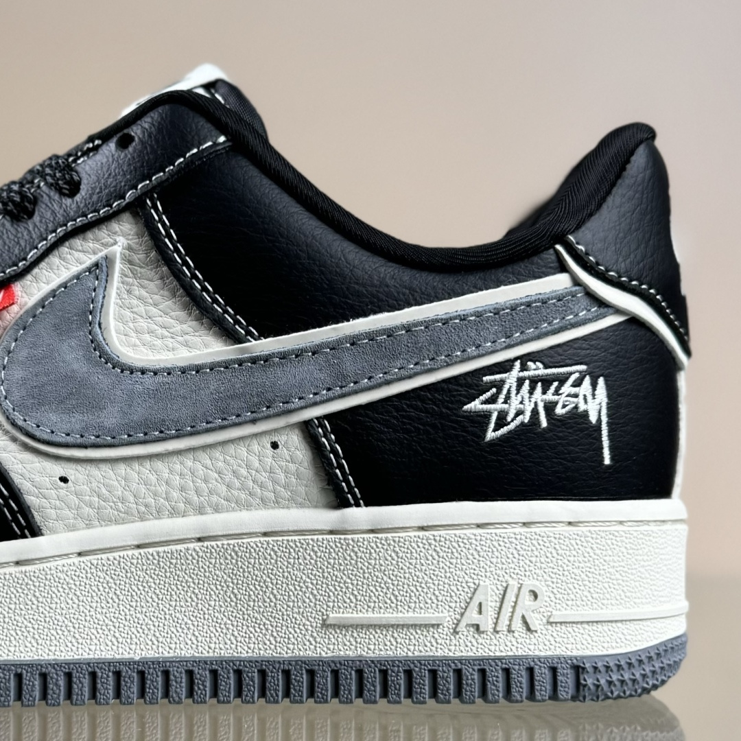 Nike Air Force 1'07 Low 斯图西联名 米灰黑织标 空军一号低帮休闲板鞋 DF0188-102-Top High Quatity Cheap Sneakers Fashion Clothing Clothes Bags handbags Shoes of all Brand wholesale With The best Quality And Beautiful Price from China Factory Chinese suppliers wholesaler seller Nike Air Force 1'07 Low 斯图西联名 米灰黑织标 空军一号低帮休闲板鞋 DF0188-102