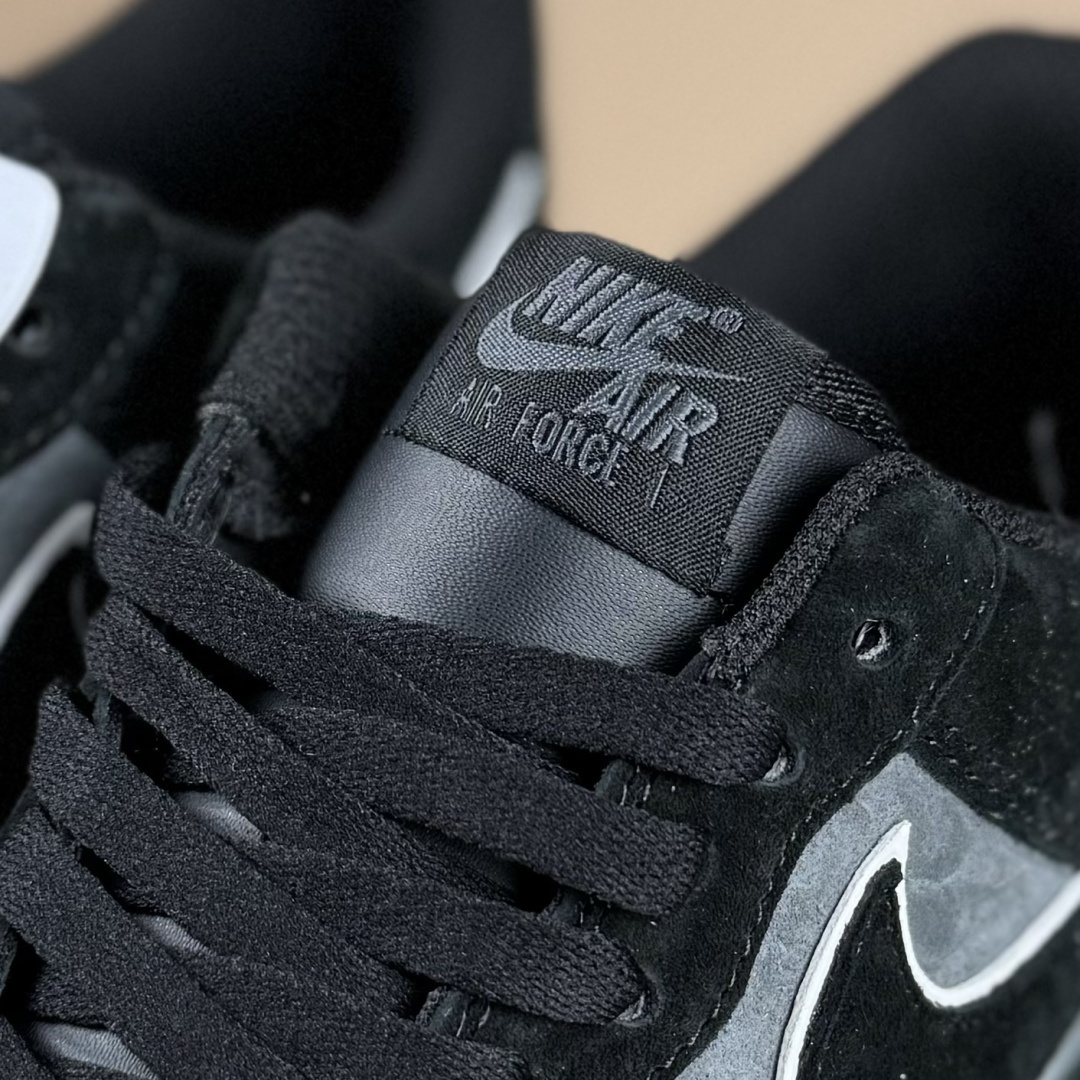 Nike Air Force 1'07 Low ”黑武士” 全麂皮 秋冬 空军一号低帮休闲板鞋 ZH0316-134