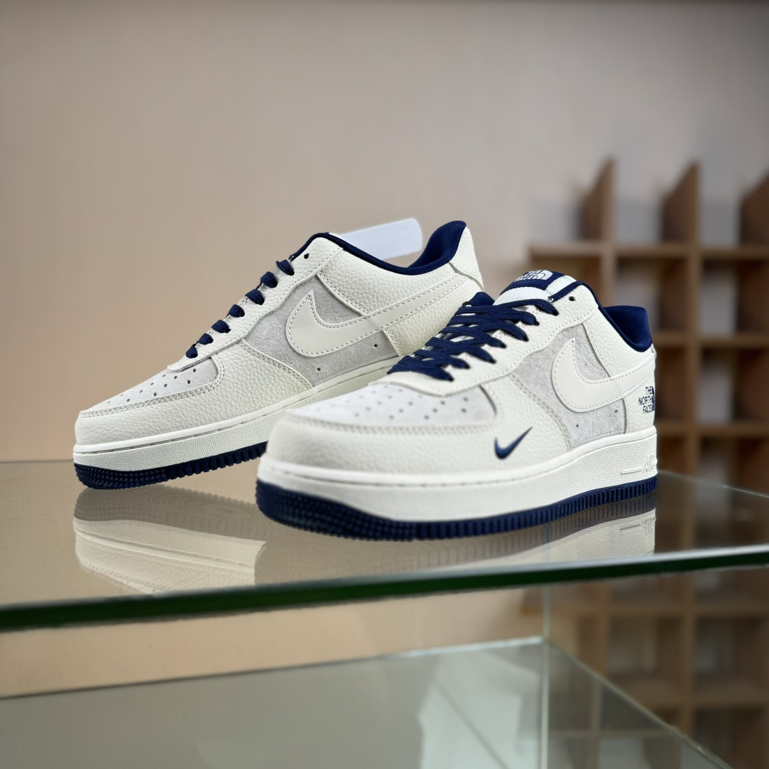 260 Nike Air Force 1'07 Low 北面联名 猪八米蓝 空军一号低帮休闲板鞋 DF0188-107