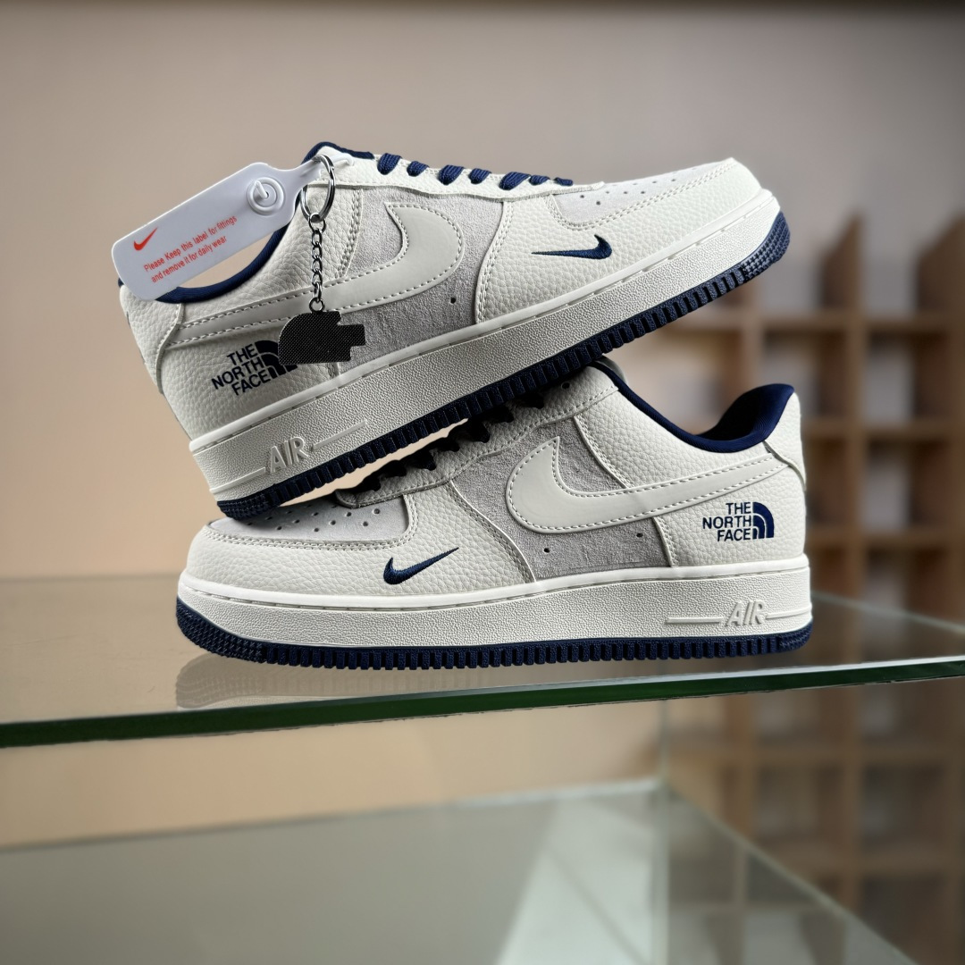 260 Nike Air Force 1'07 Low 北面联名 猪八米蓝 空军一号低帮休闲板鞋 DF0188-107