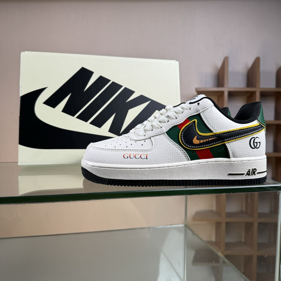 Nike Air Force 1 Low 07 x GUCCI 白绿黑 DD1982-322