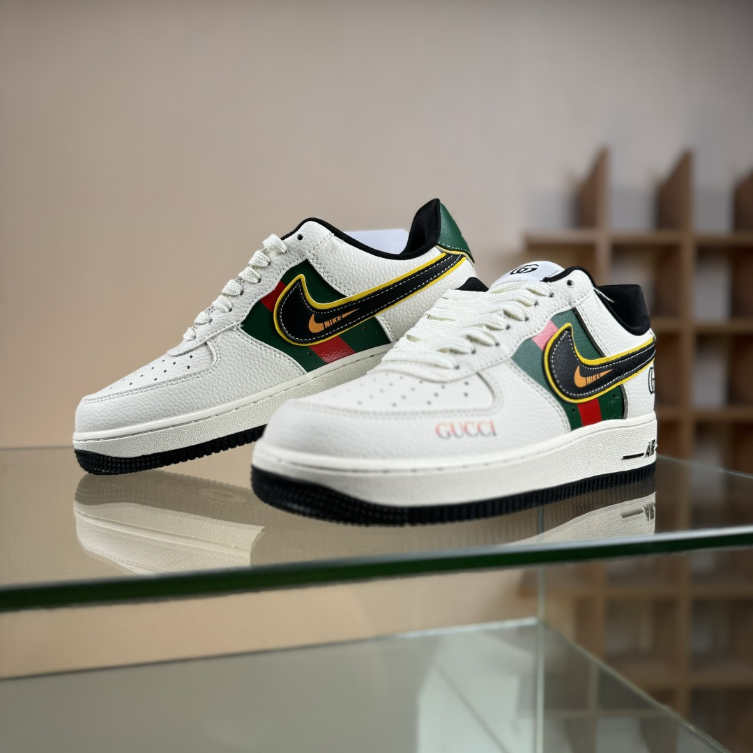 Nike Air Force 1 Low 07 x GUCCI 白绿黑 DD1982-322