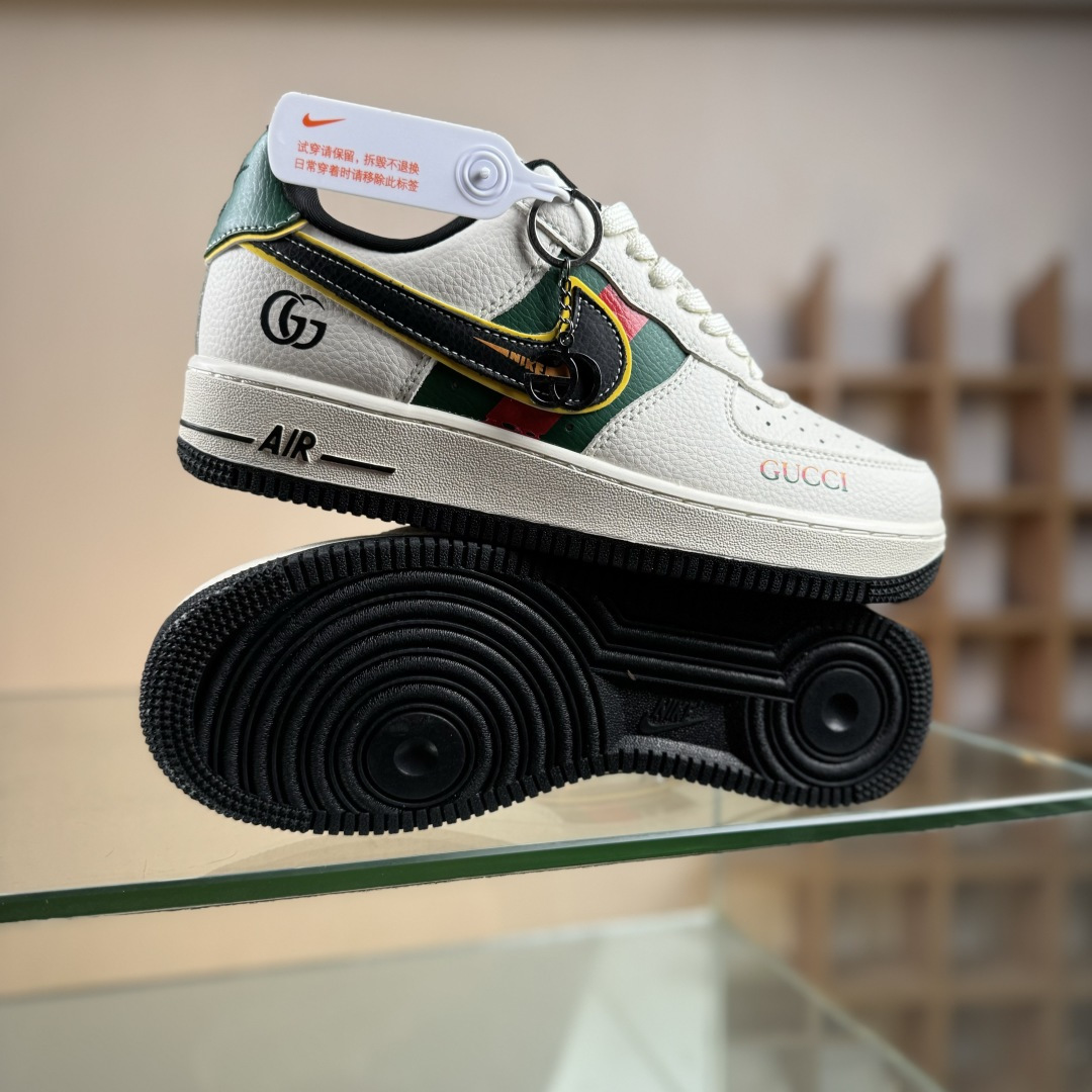 Nike Air Force 1 Low 07 x GUCCI 白绿黑 DD1982-322