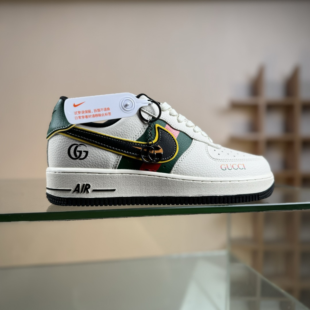 Nike Air Force 1 Low 07 x GUCCI 白绿黑 DD1982-322