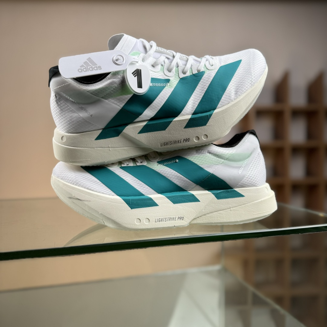 260 Adidas Adizero Adios 4 M JR1267 阿迪透气轻盈低帮跑步鞋