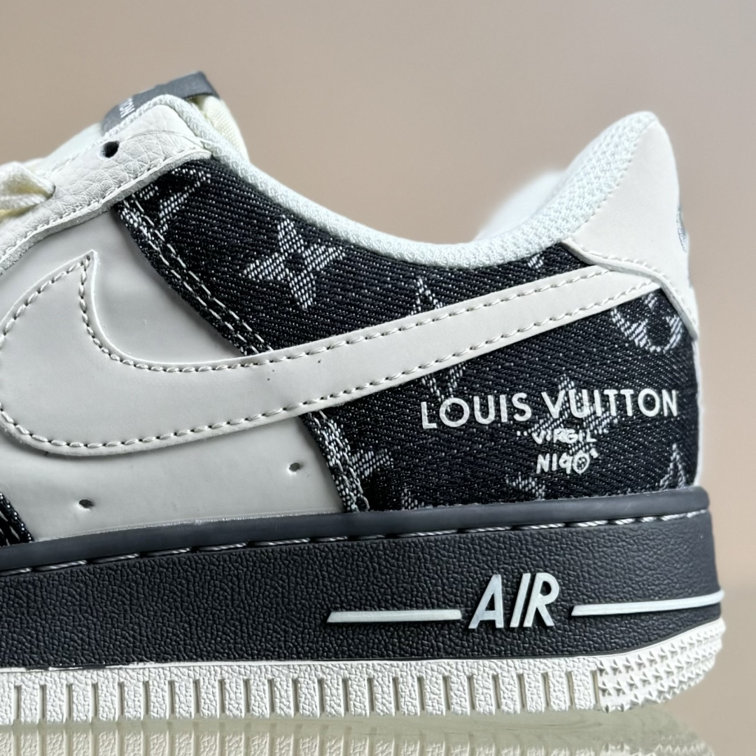 Nike Air Force 1'07 Low LV联名 米黑牛仔布 空军一号低帮休闲板鞋 SM6668-110