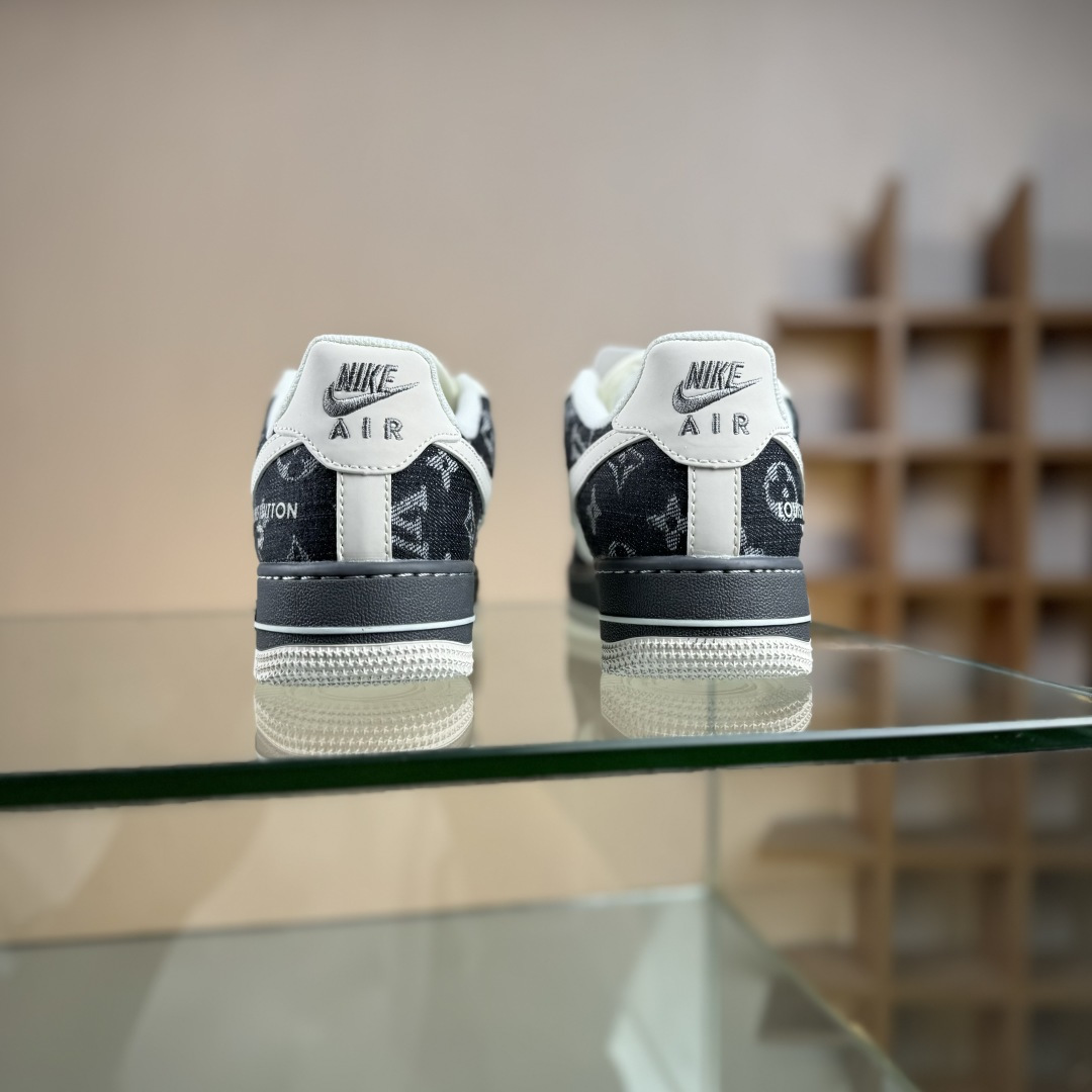 Nike Air Force 1'07 Low LV联名 米黑牛仔布 空军一号低帮休闲板鞋 SM6668-110