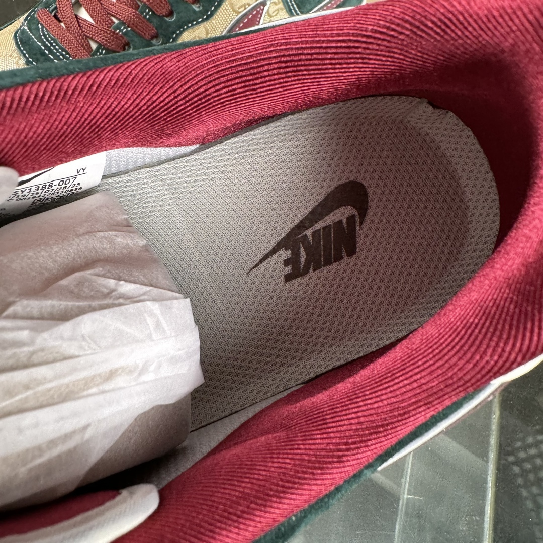 Nike Air Force 1'07 Low 古驰联名 卡其朱砂勾 空军一号低帮休闲板鞋 SY1388-007